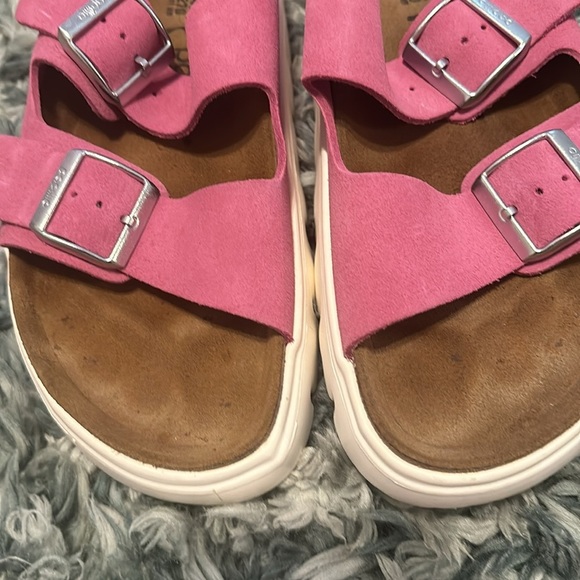 Papillio Pink Sandals with White Soles - Picture 3 of 4